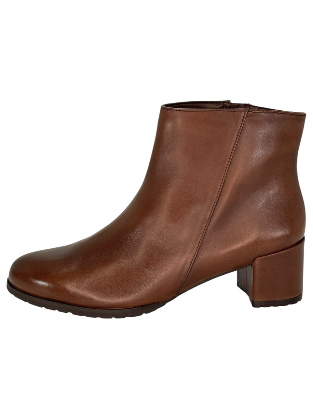 Naturalizer Joy Brown Leather Weatherproof Womens Ankle Boots Size 9.5M - Picture 3 of 13